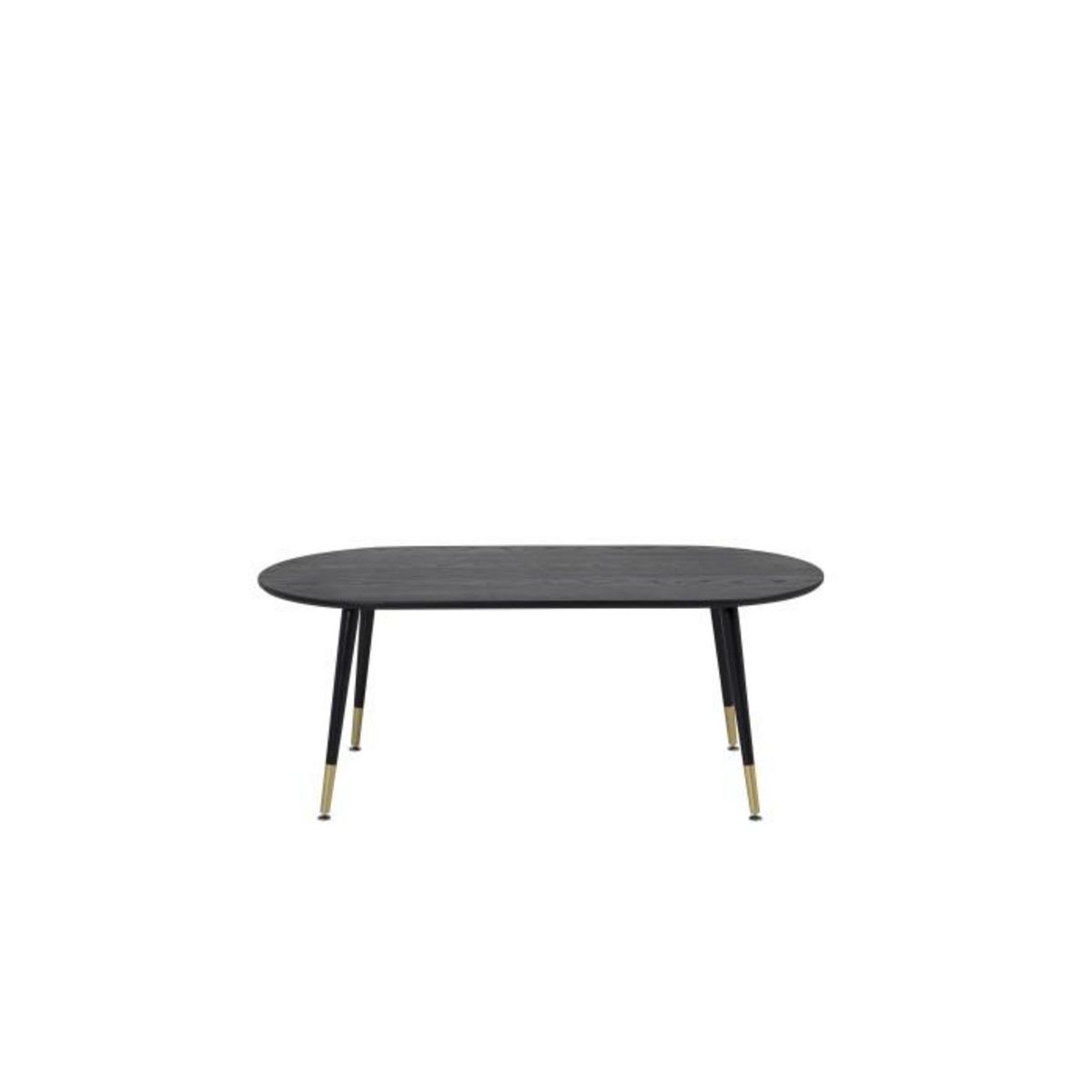 Paris Prix Table Basse Ovale  Dipp  120cm Noir