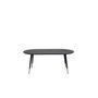 Voir la diapositive 4 : Paris Prix Table Basse Ovale  Dipp  120cm Noir