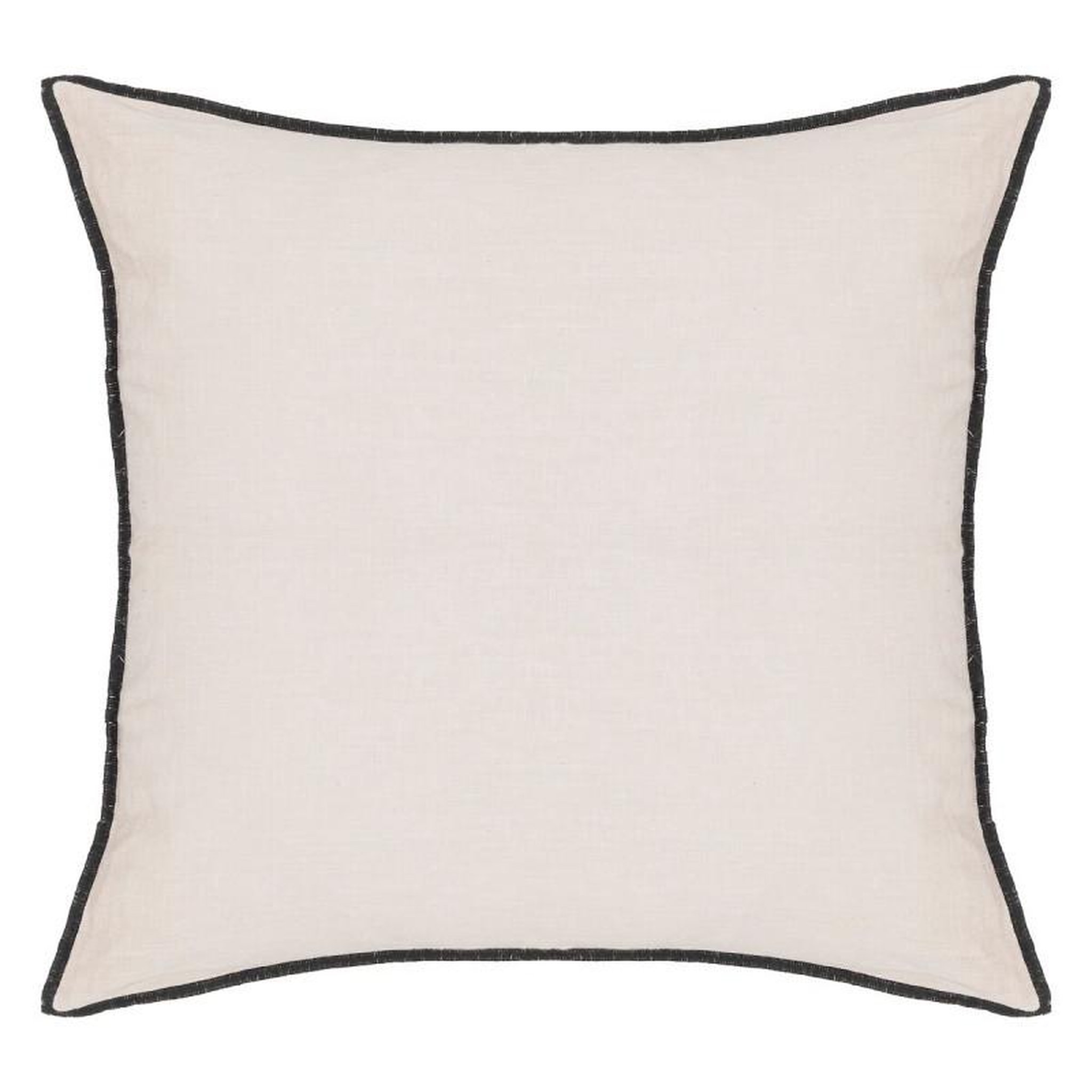 Voir la diapositive 1 : ATMOSPHERA Coussin Coton et Lin déhoussable  Linah  45 x 45 cm  Atmosphera