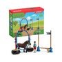 Voir la diapositive 1 : Schleich Course d'agility pour poney -Coffret de jeu avec 1 figurine de poney et 1 figurine humaine - SCHLEICH 42482 FARM WORLD