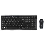 Logitech Logitech Wireless Combo MK270 clavier Souris incluse USB QWERTY Italien Noir