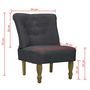 Voir la diapositive 6 : VIDAXL Chaises en style français lot de 2 gris tissu