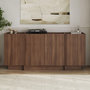 Voir la diapositive 3 : Habitat et Jardin Buffet en bois  Dorma  - 180 x 45 x 80 cm - Noyer Milano