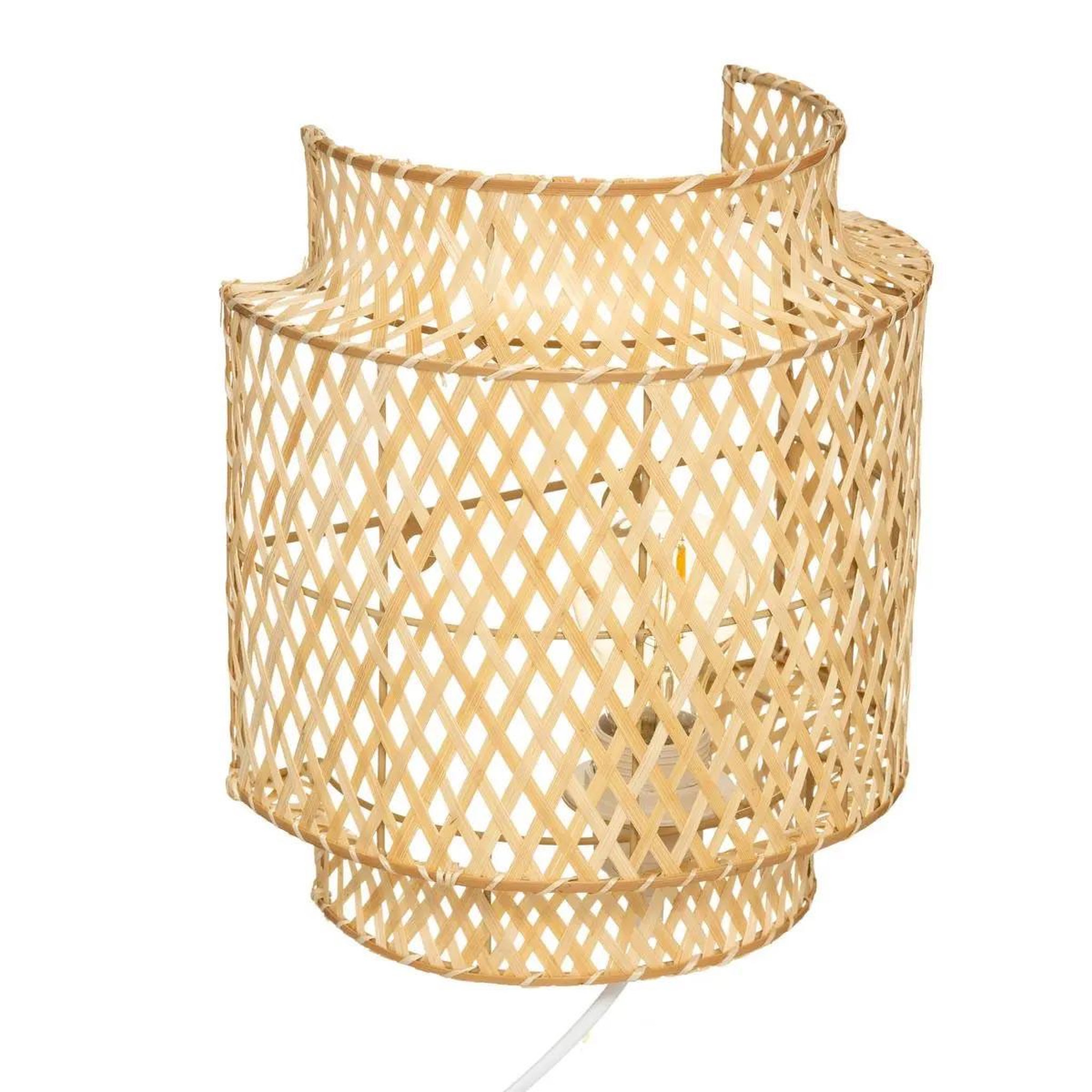 ATMOSPHERA Applique Murale en Bambou  Liby  28cm Naturel