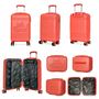 Voir la diapositive 3 : Little Marcel Lot valise cabine 55cm plus un vanity rigide