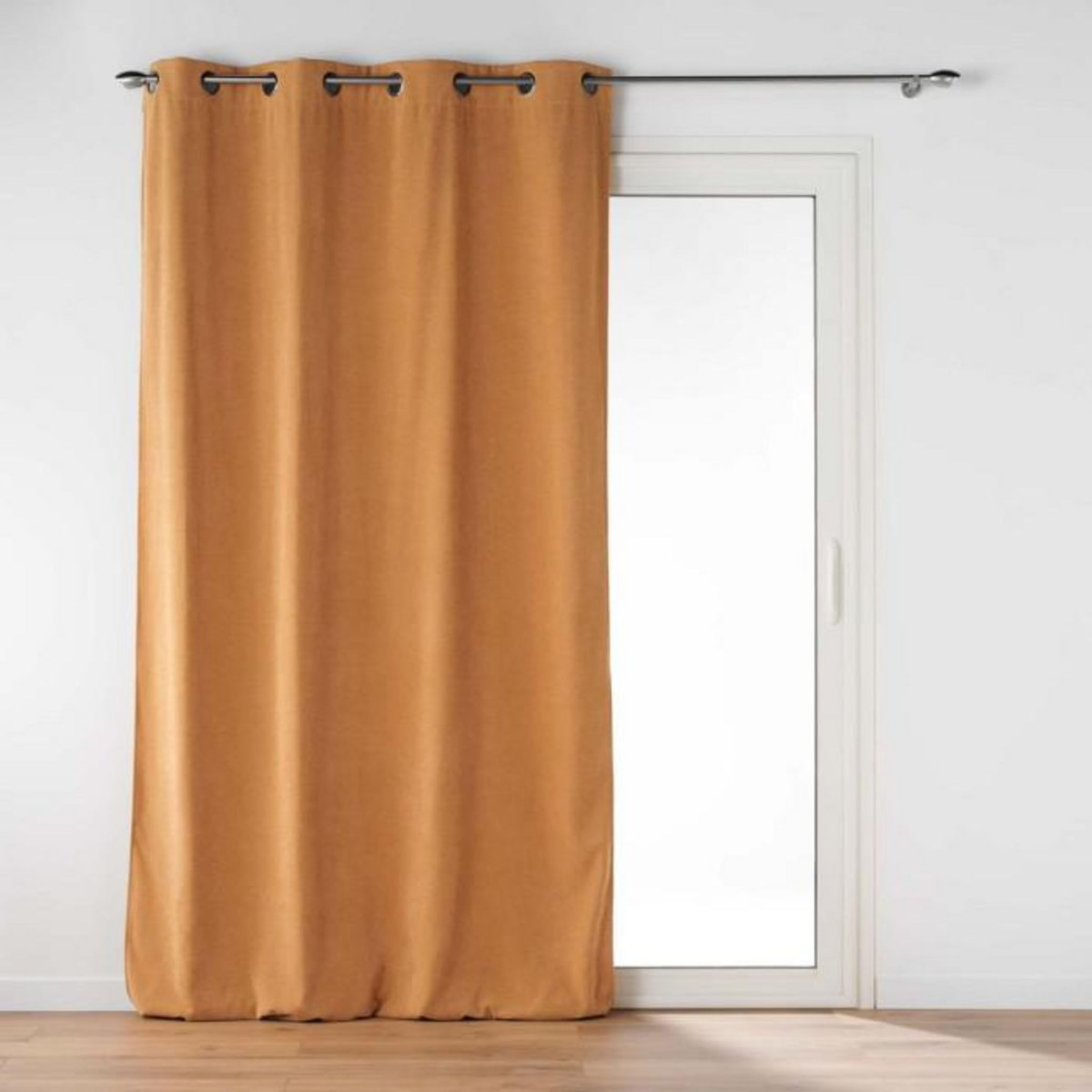 Paris Prix Rideau à Œillets Velours  Novana  135x260cm Miel