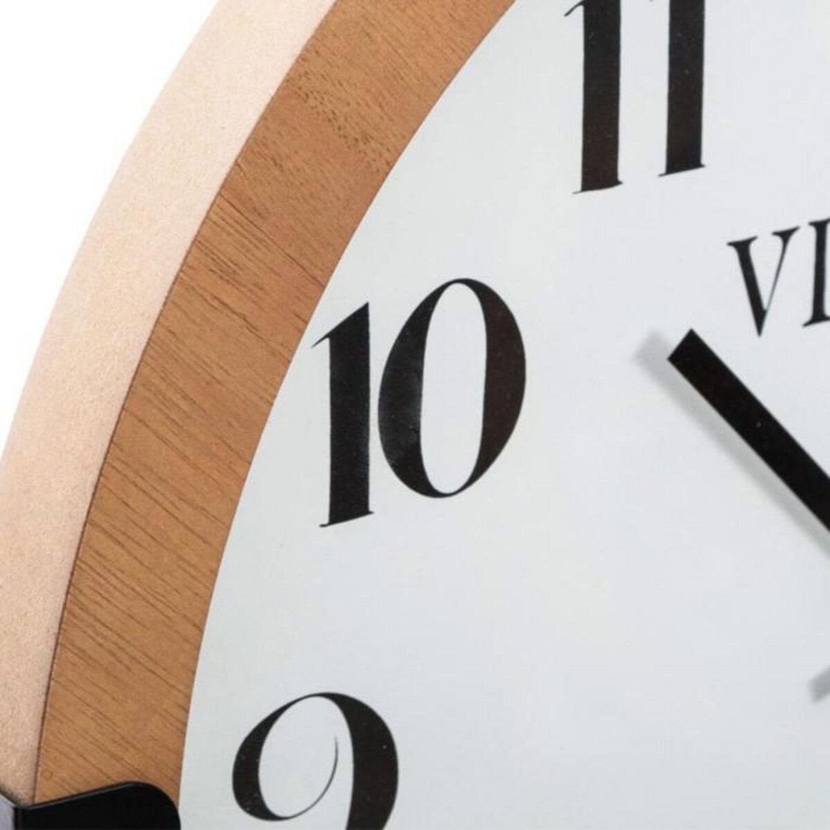 ATMOSPHERA Horloge Murale Silencieuse  Gousset  38cm Naturel