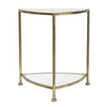 Paris Prix Table d'Appoint Design  Vera  50cm Or