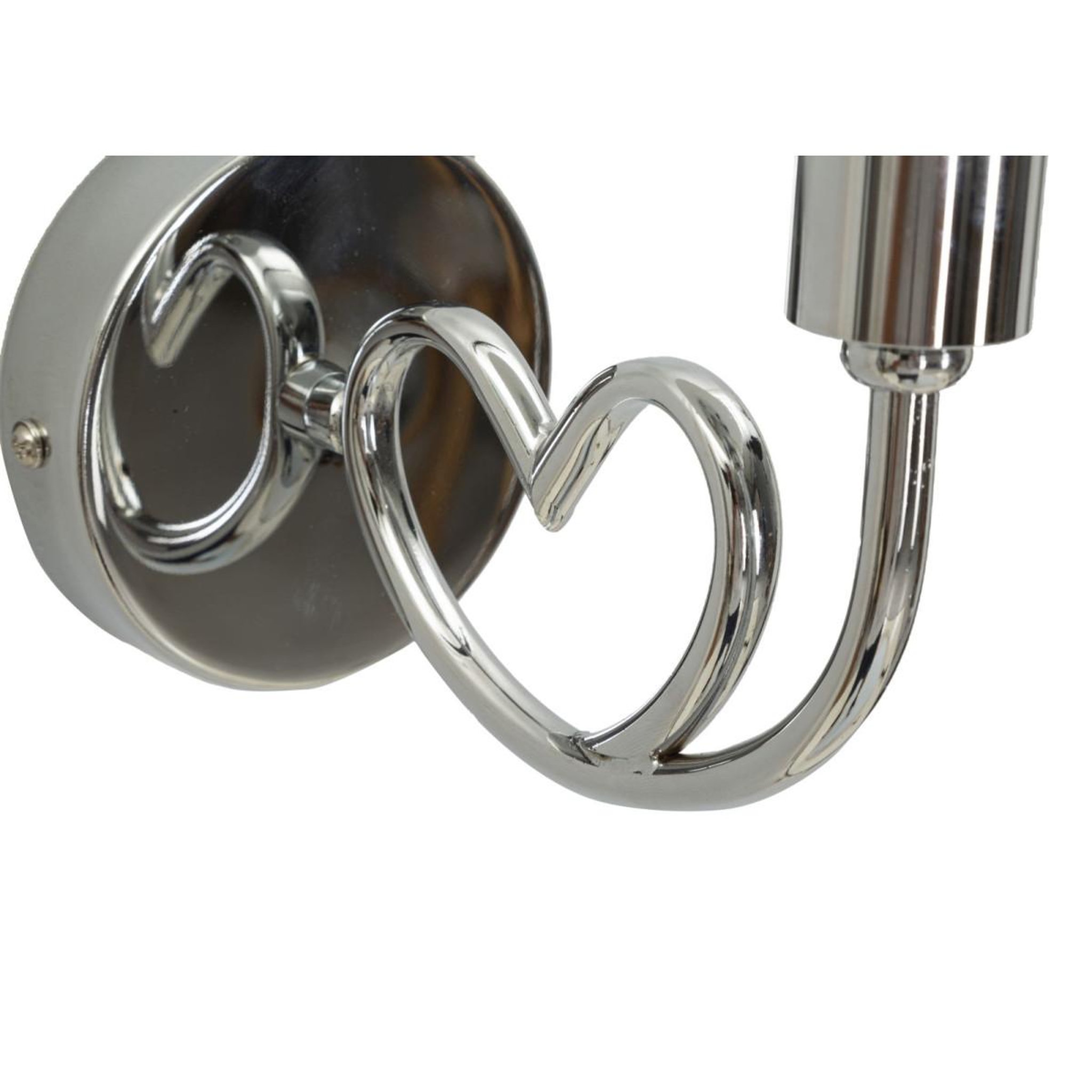 Voir la diapositive 4 : Paris Prix Applique murale cœur  lovy  22cm argent