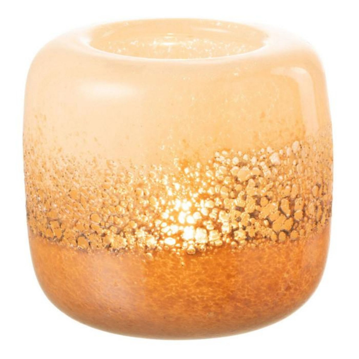 Paris Prix Photophore en Verre  Opia  14cm Marron