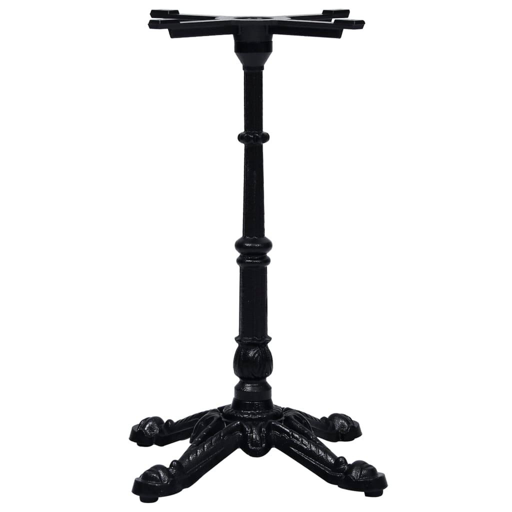 Voir la diapositive 3 : VIDAXL Pied de table de bistro noir 52x52x72 cm fonte