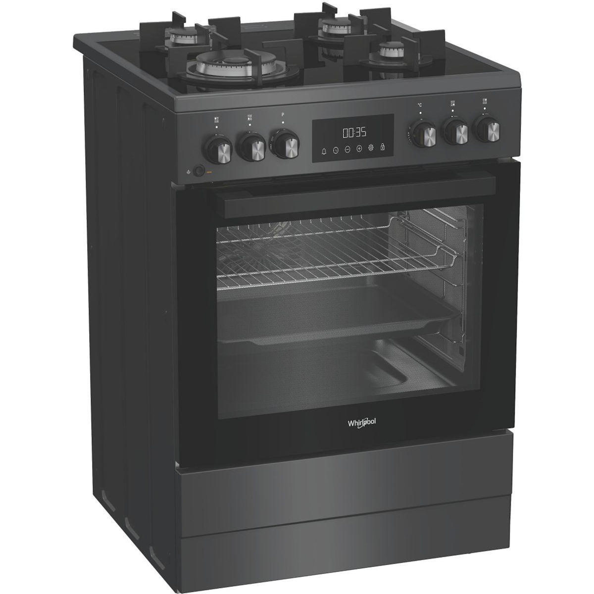 Whirlpool Cuisinière gaz W6G8LCSWA