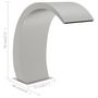 Voir la diapositive 6 : VIDAXL Fontaine de piscine 22x60x70 cm acier inoxydable 304
