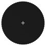 Voir la diapositive 1 : VIDAXL Tapis de saut Tissu Noir pour trampoline rond de 3,96 m