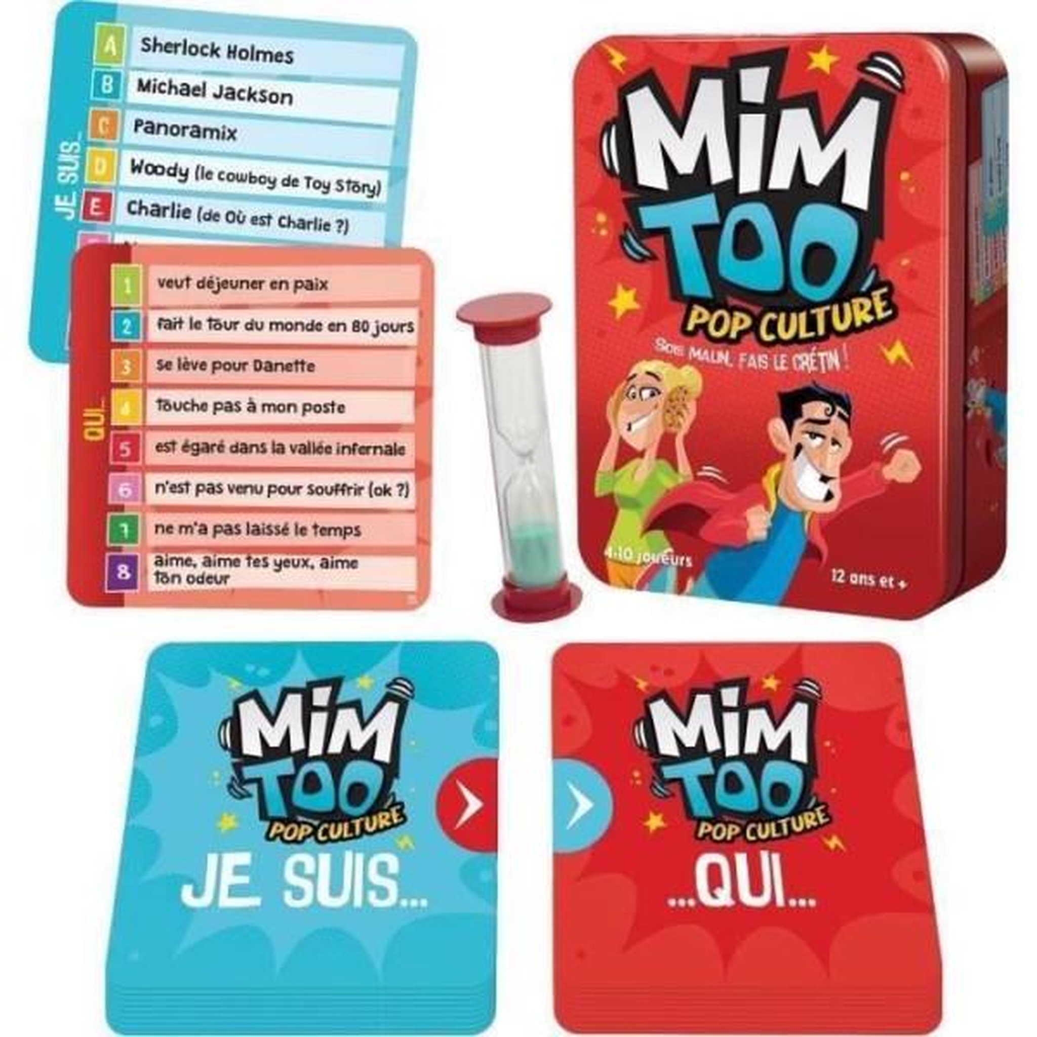 Voir la diapositive 2 : Asmodee Jeu d'ambiance Asmodee Mimtoo Pop Culture