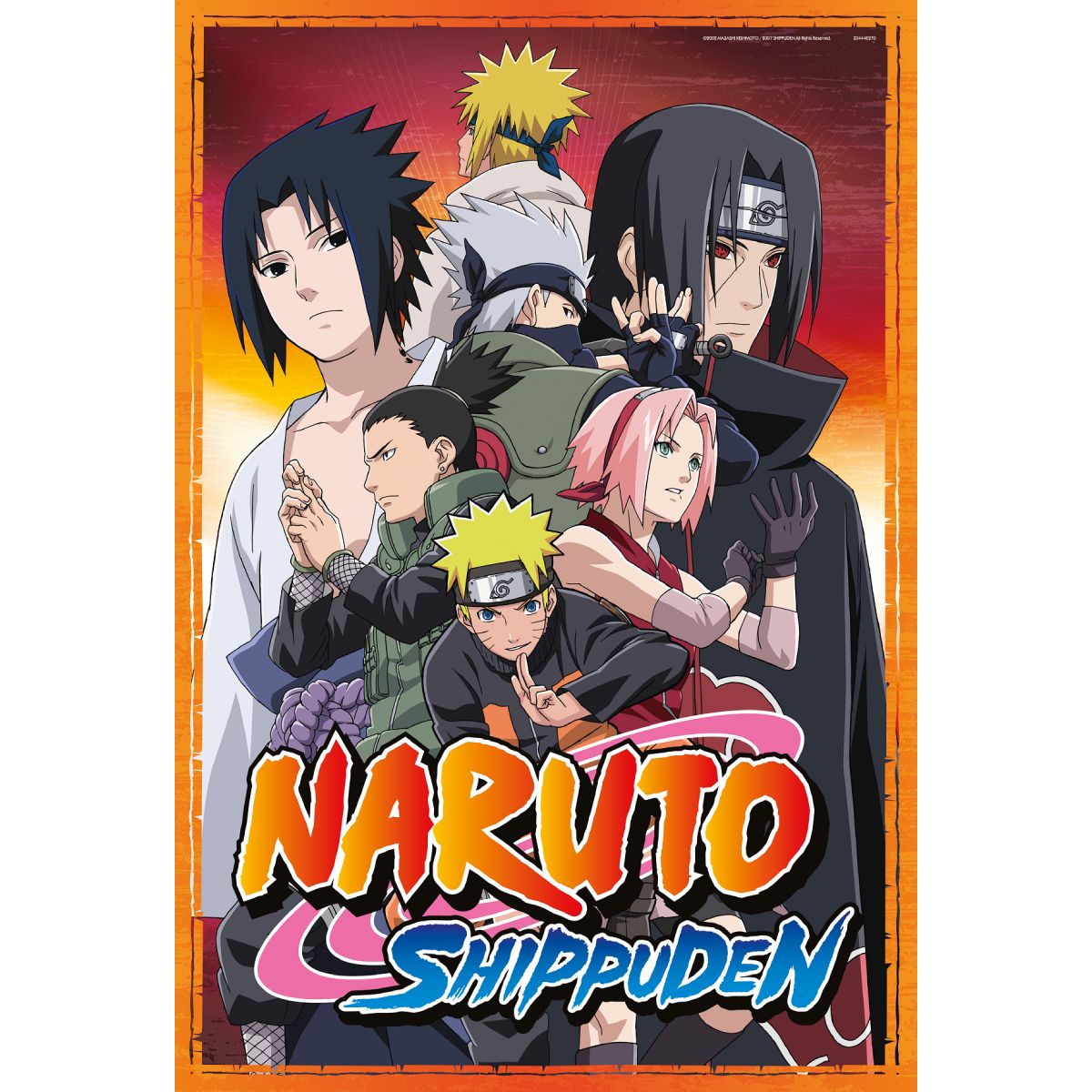  WINNING MOVES Puzzle 500 pièces Naruto Shippuden 
