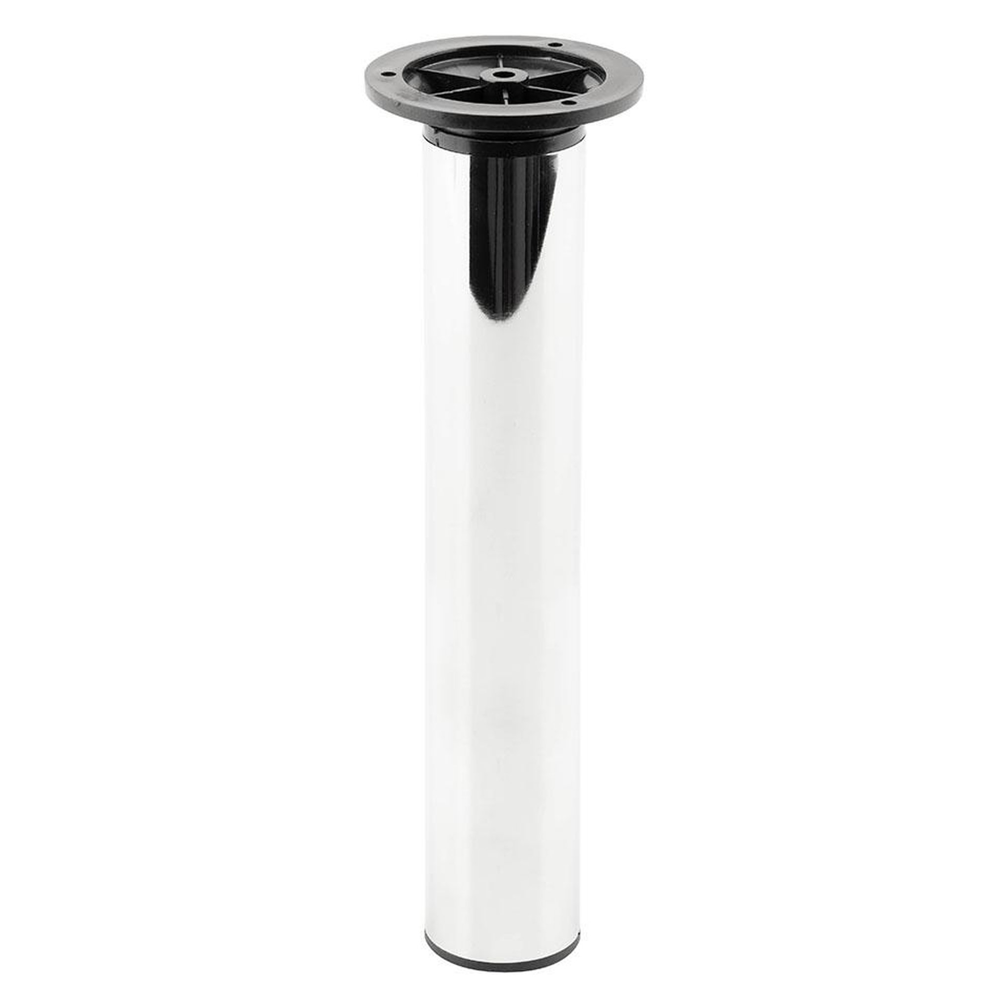 CENTRALE BRICO Pied de meuble fs017 150 mm réglable chrome brillant