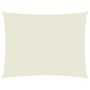 Voir la diapositive 2 : VIDAXL Voile de parasol tissu oxford rectangulaire 2,5x4 m creme