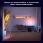 Voir la diapositive 3 : Philips Lampe connectée HUE W&C Gradient Sign blanc