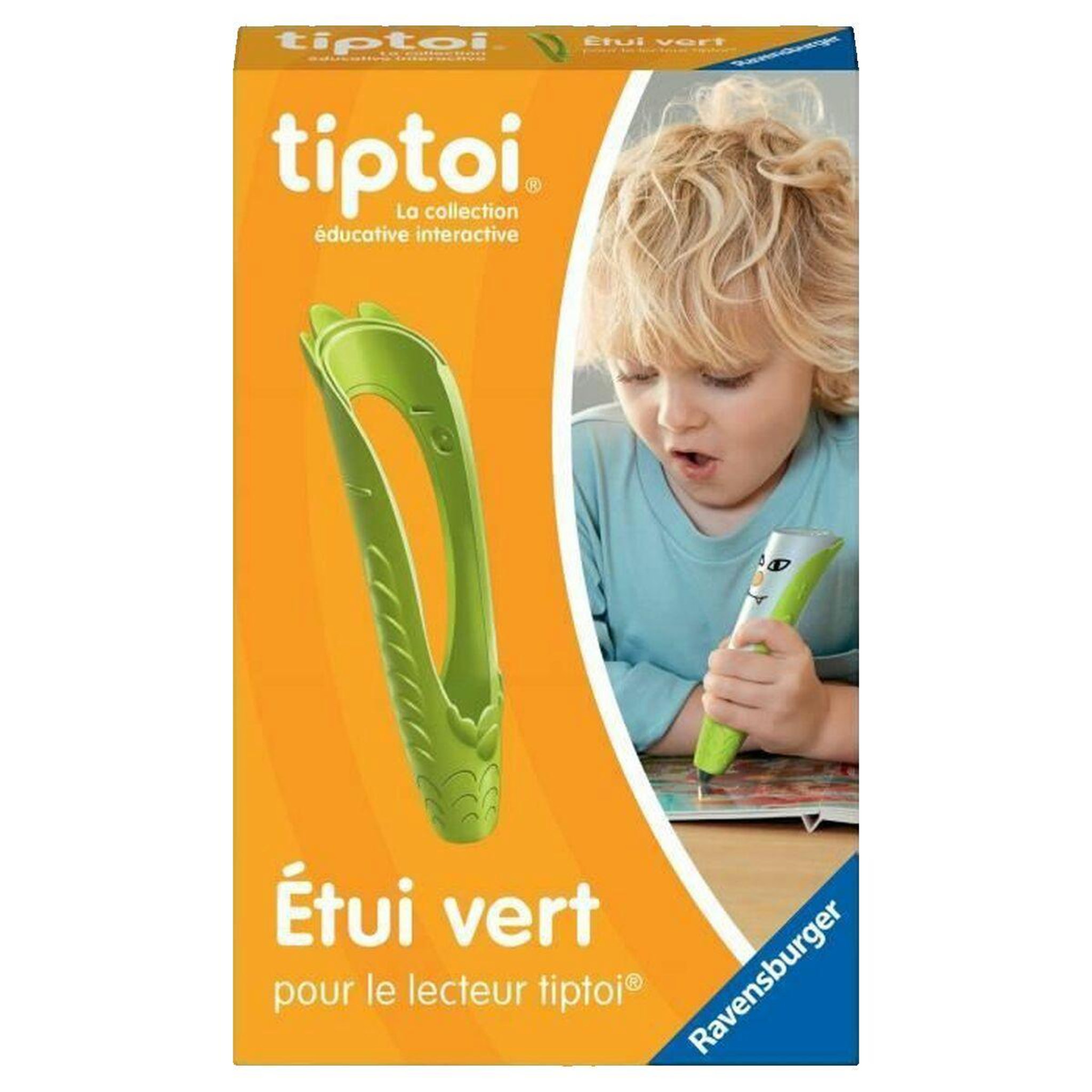 Voir la diapositive 2 : RAVENSBURGER Étui Ravensburger vert tiptoi®