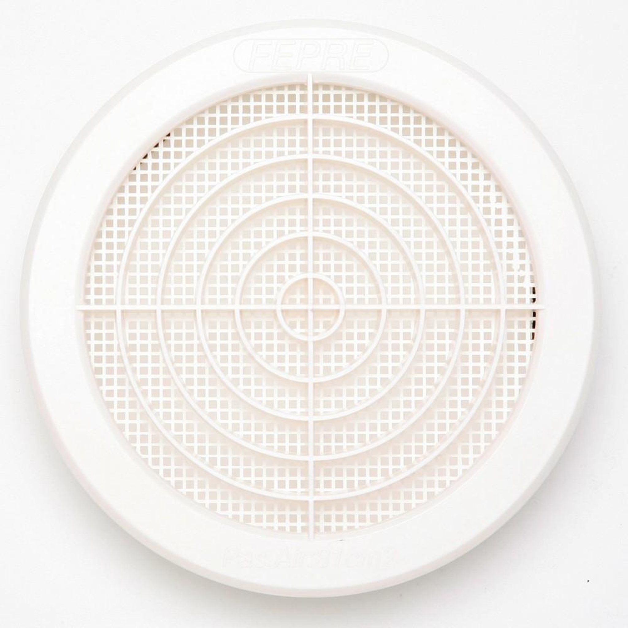 CENTRALE BRICO Grille d'aération abs naturel Diam.18.2 cm