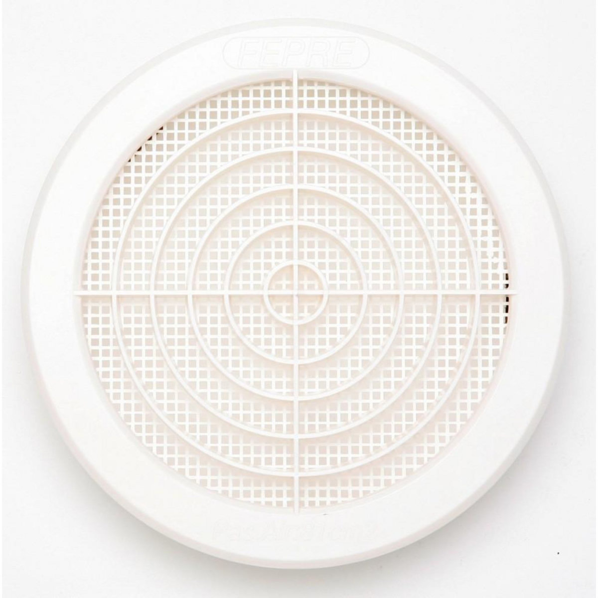 CENTRALE BRICO Grille d'aération abs naturel Diam.18.2 cm