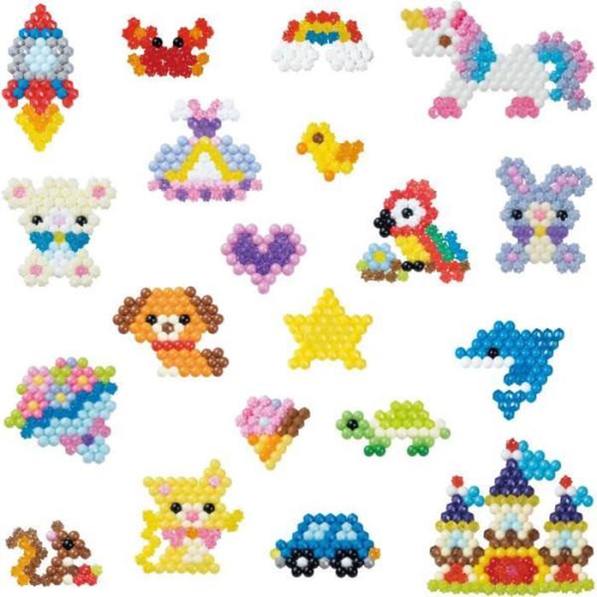 Voir la diapositive 3 : Aquabeads Jouet - AQUABEADS - Mon grand atelier de création - Perles qui s'assemblent avec de l'eau - Multicolore/Bleu