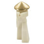 Voir la diapositive 2 : Paris Prix Statuette Déco Samouraï  Toku  30cm Blanc & Or