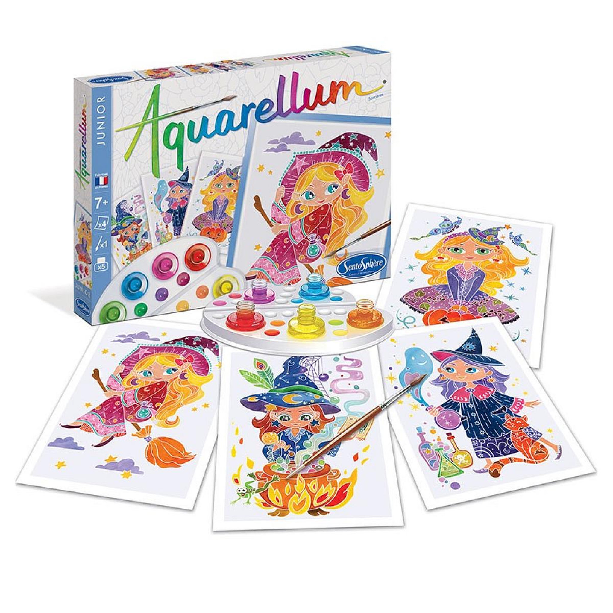 Voir la diapositive 2 : Sentosphere Aquarellum junior - les sorcieres