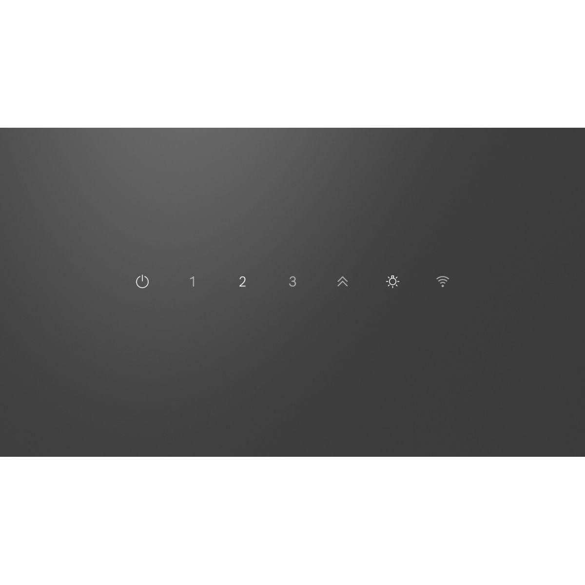 BOSCH Hotte décorative murale inclinée DWJ87FN6SF