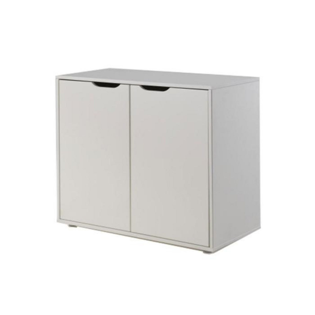 Paris Prix Commode 2 Portes Enfant  Pino  86cm Blanc