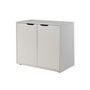 Voir la diapositive 2 : Paris Prix Commode 2 Portes Enfant  Pino  86cm Blanc