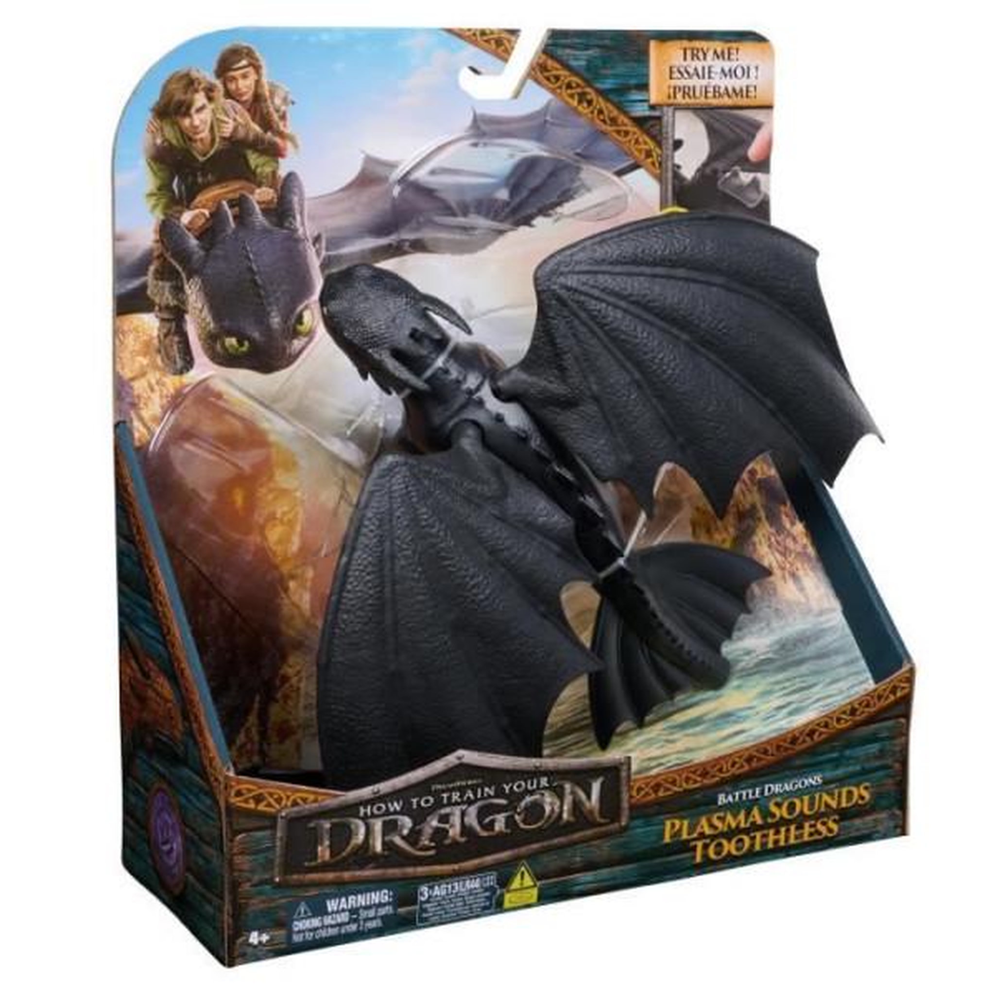 Voir la diapositive 6 : SPIN MASTER SPIN MASTER FIGURINE DRAGON SONORE 25 CM KROKMOU Dragons Movie