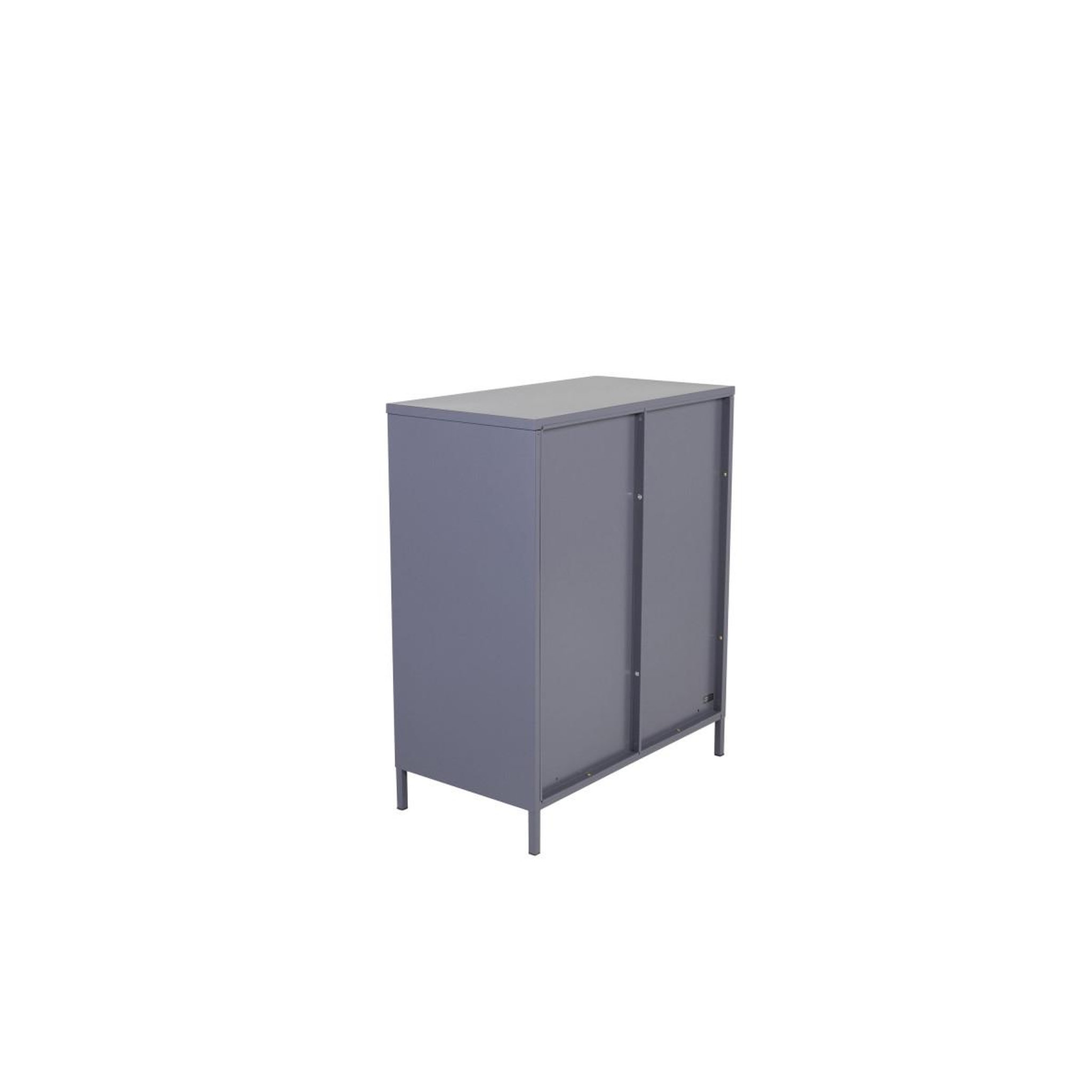 Voir la diapositive 2 : Paris Prix Vitrine 2 Portes  Acero  97cm Gris Clair