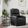 Voir la diapositive 1 : VIDAXL Fauteuil inclinable Noir Similicuir
