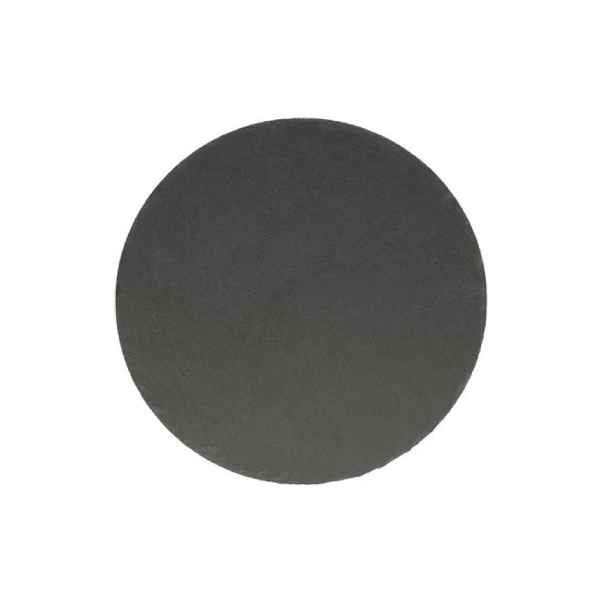Voir la diapositive 2 : SECRET DE GOURMET Lot de 6 assiettes à dessert  ardoise  22cm gris