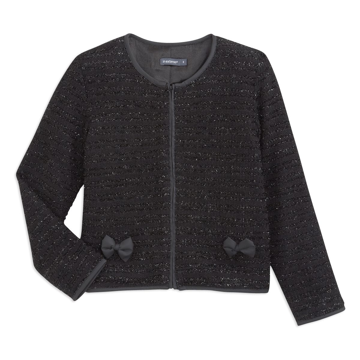 IN EXTENSO gilet zippé fille