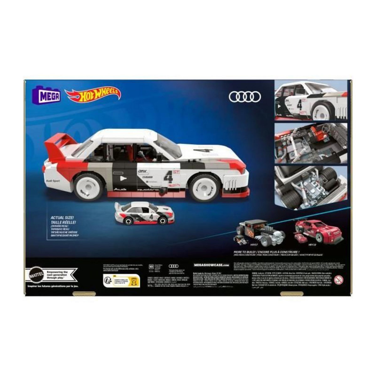MEGA BLOKS HOT WHEELS COLLECTOR AUDI - MEGA - HRY20