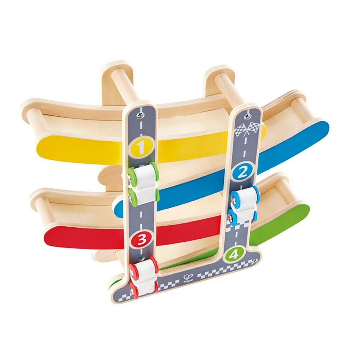 Hape Piste de Course Éclair Hape - Circuit de Voitures Pour Enfants