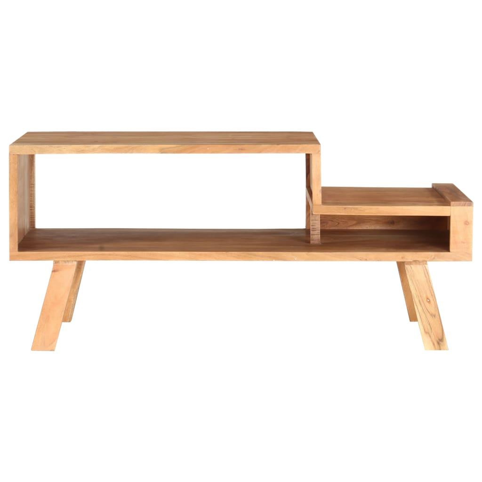 Voir la diapositive 2 : VIDAXL Table basse 100x50x45 cm bois d'acacia massif