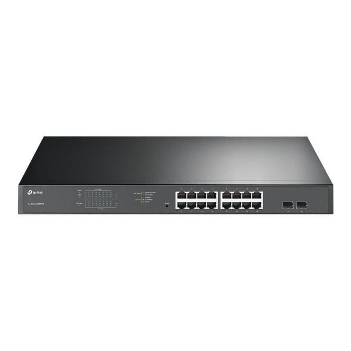 TP-LINK TP-LINK TPLINK JetStream TL-SG1218MPE TLSG1218MPE Switch Smart 16 x 10 100 1000 (PoE+)