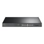 Voir la diapositive 1 : TP-LINK TP-LINK TPLINK JetStream TL-SG1218MPE TLSG1218MPE Switch Smart 16 x 10 100 1000 (PoE+)
