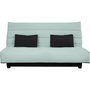 Voir la diapositive 1 : DUNLOPILLO DUNLOPILLO Banquette clic clac 2 places - Vert - ReVEUR