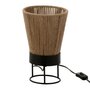 Voir la diapositive 1 : Paris Prix Lampe à Poser en Jute  Nina  28cm Naturel