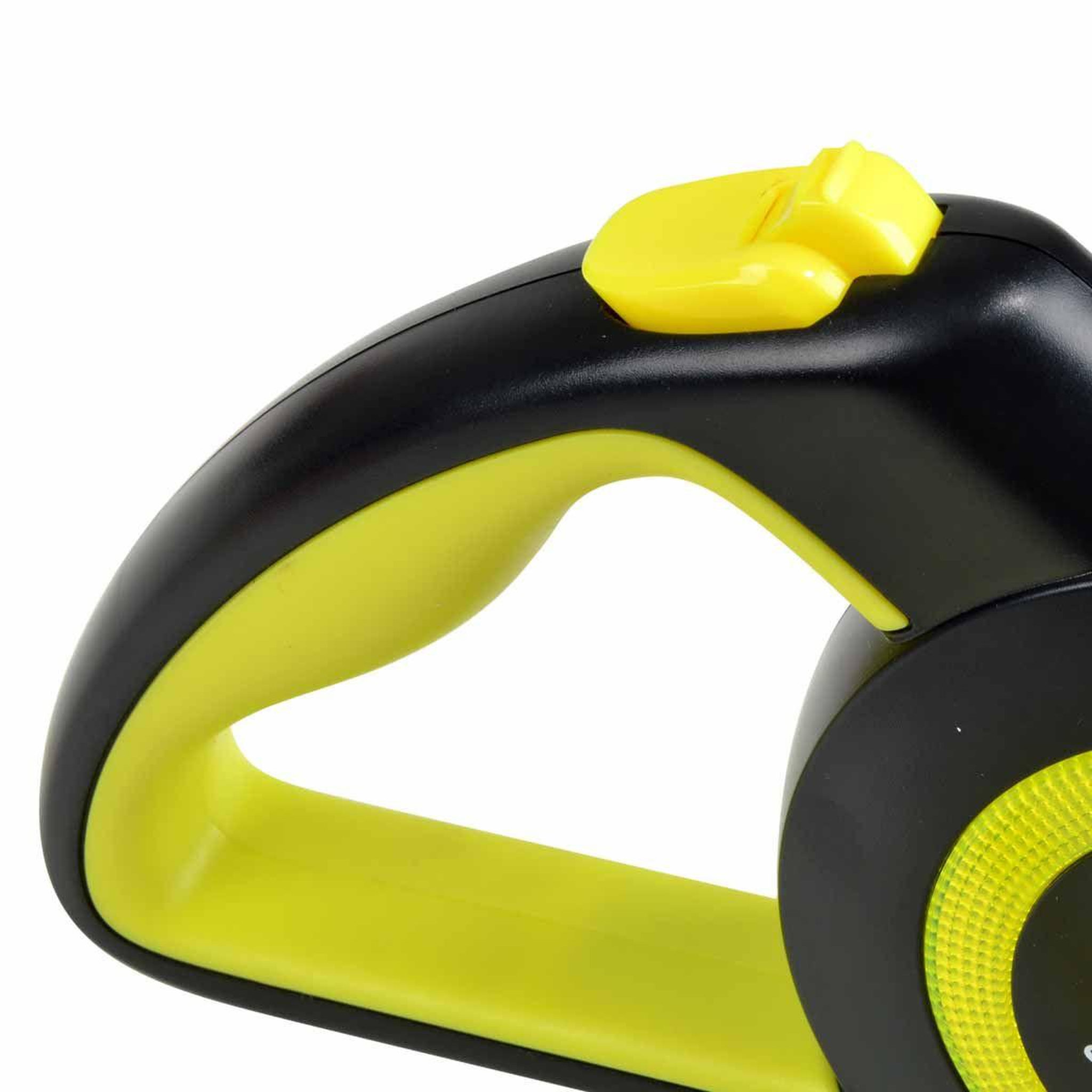 Voir la diapositive 3 : Paris Prix Laisse Rétractable Chien  Réfléchissant  16cm Jaune