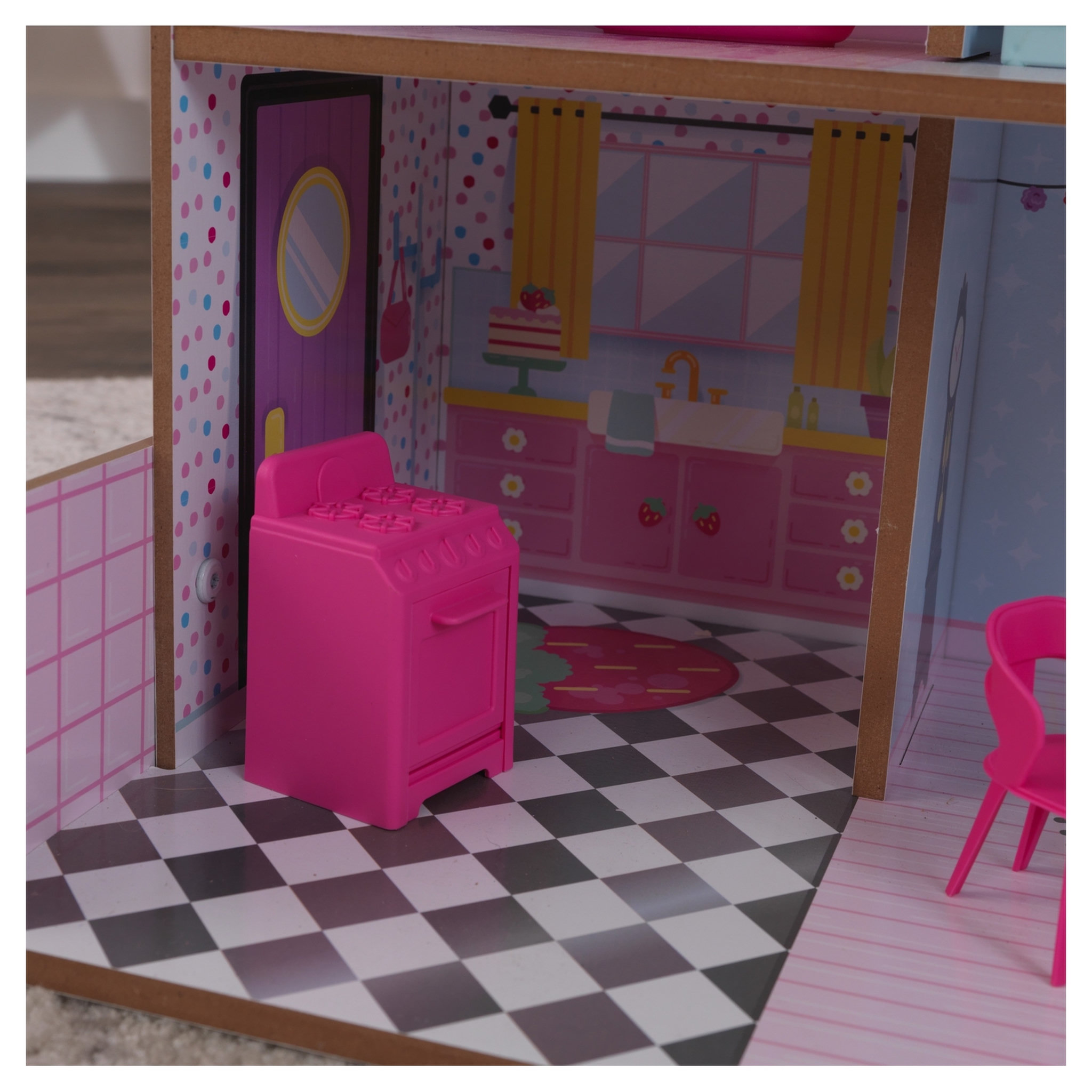Voir la diapositive 8 : Kidkraft Maison de poupées Lolly