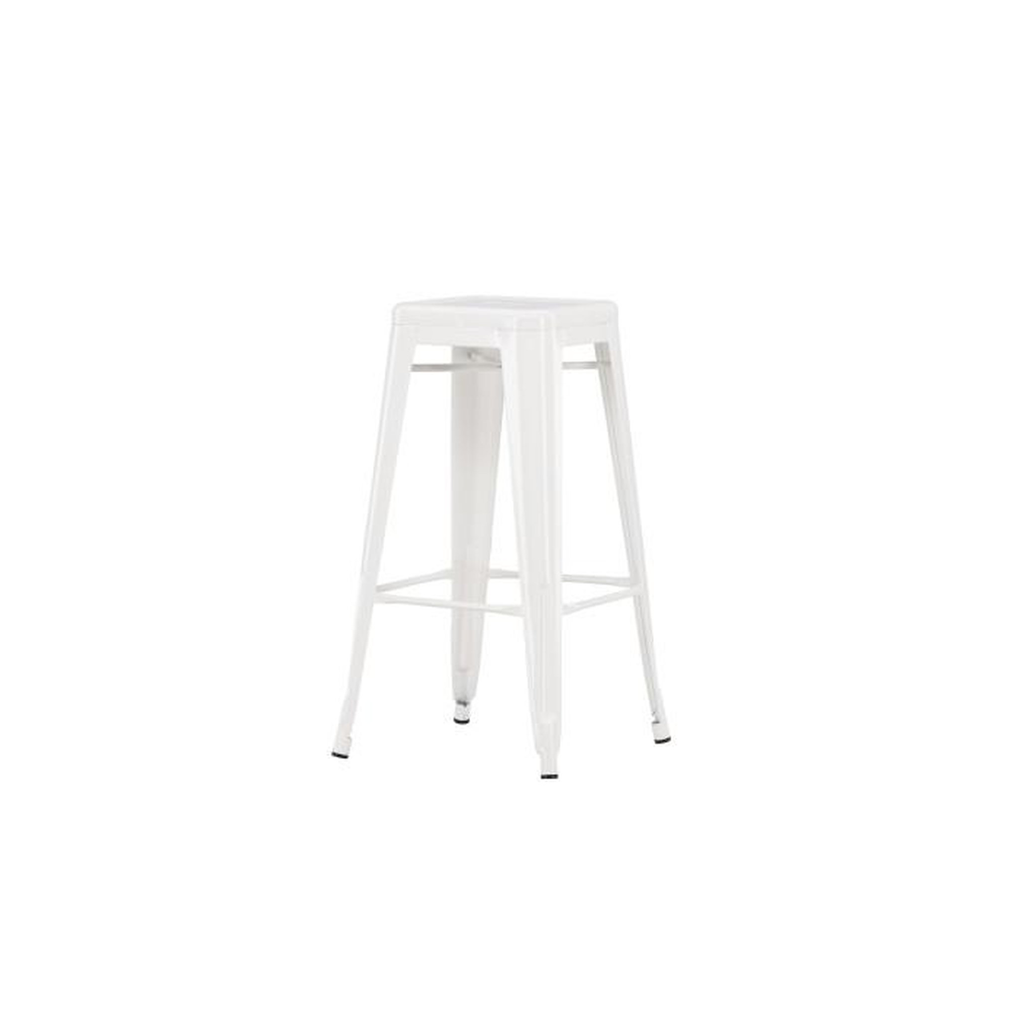 Voir la diapositive 3 : Paris Prix Tabouret de Bar en Métal  Tempe  76cm Beige