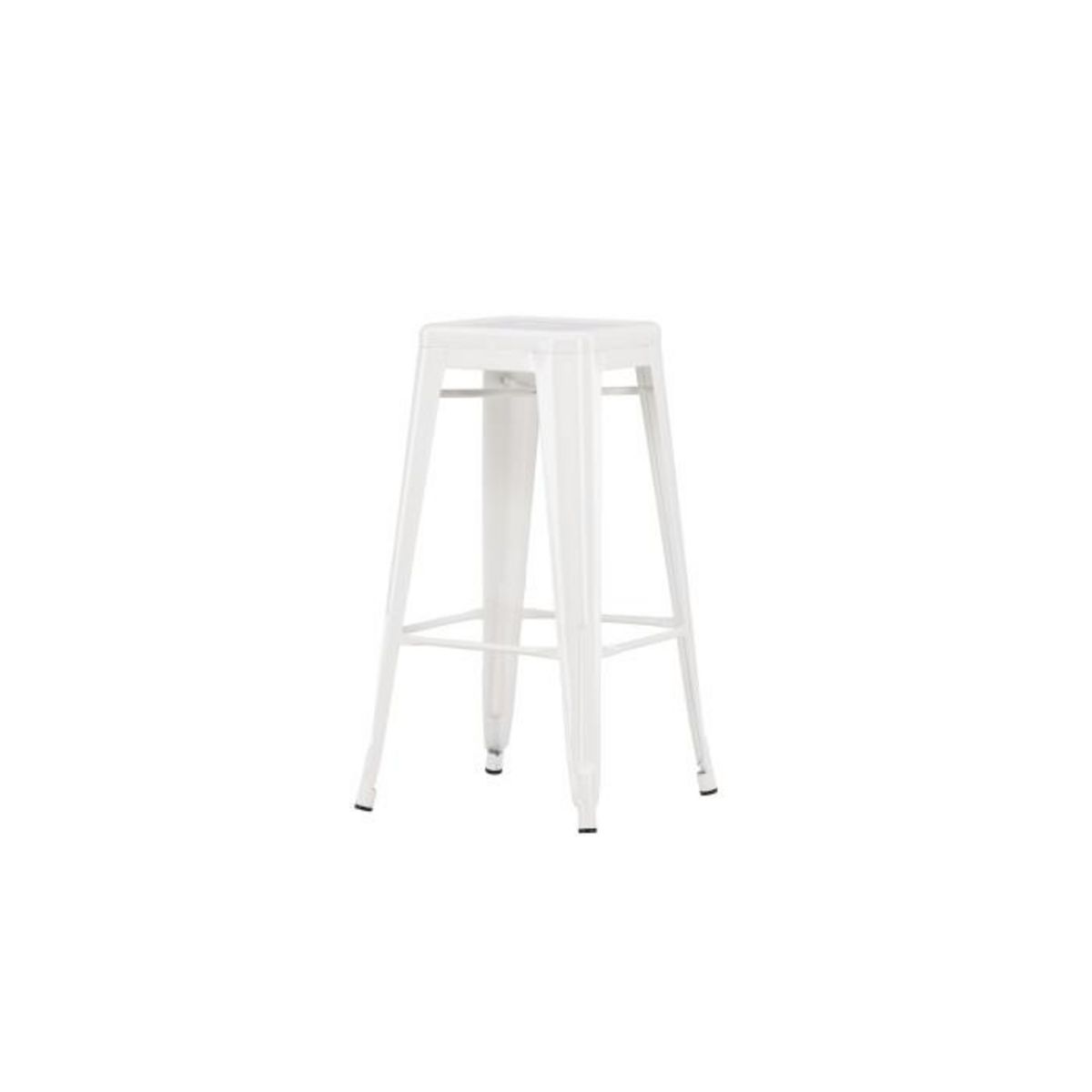 Paris Prix Tabouret de Bar en Métal  Tempe  76cm Beige