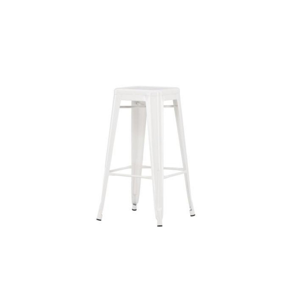 Paris Prix Tabouret de Bar en Métal  Tempe  76cm Beige