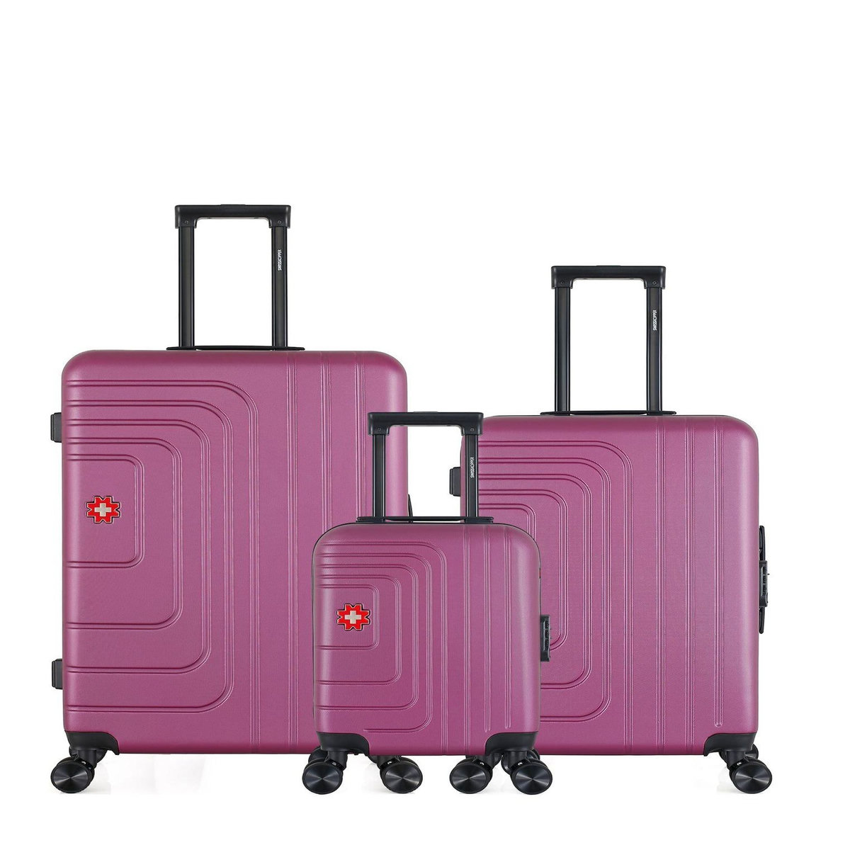 SWISS KOPPER SWISS KOPPER - LOT DE 3 - Valises grand format, weekend et cabine XXS RUTI
